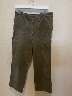 Levi's Green Straight Leg Khaki Jeans
